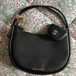 Marc Jacobs Black and Gold Shoulder Bag